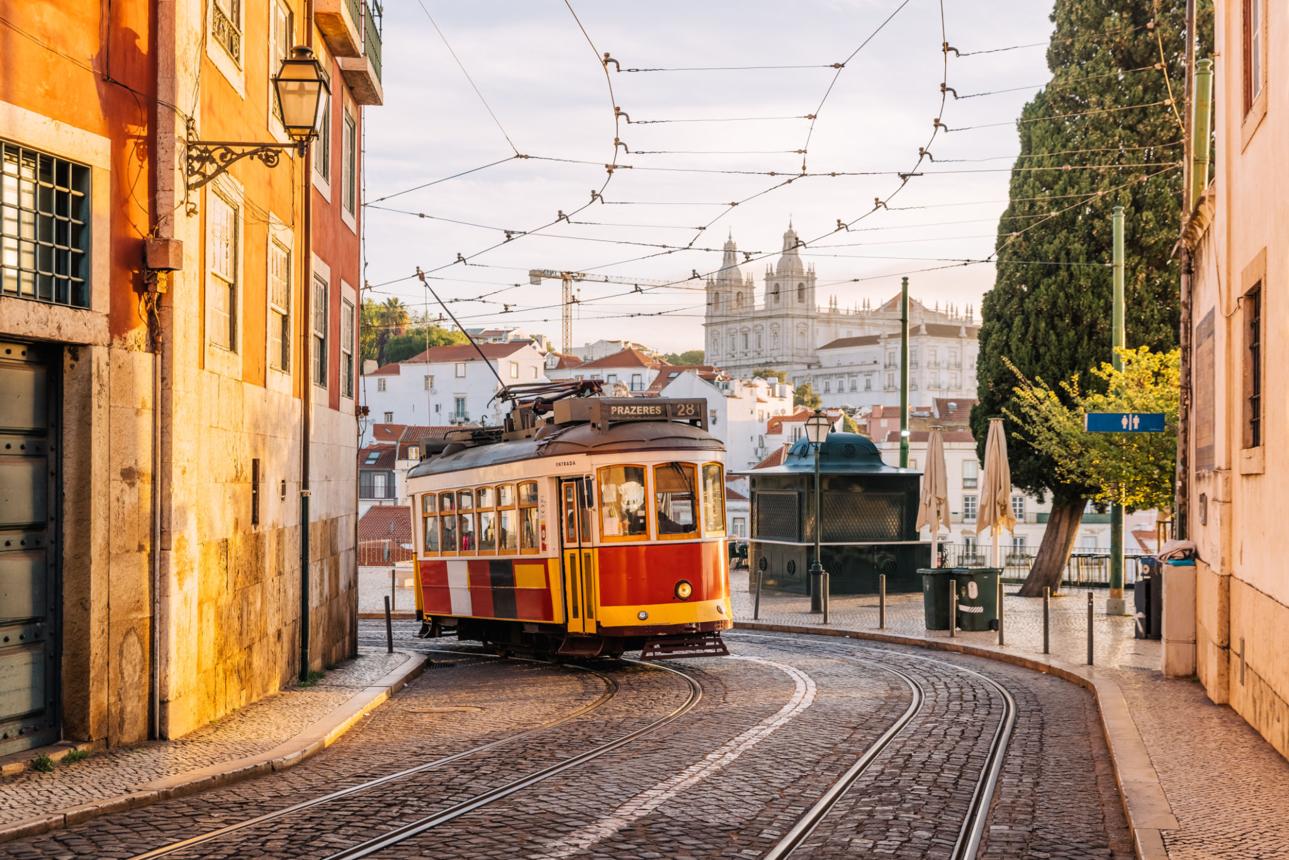 Lisbon tram